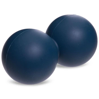 Мяч массажный двойной 12,5 x 6 см для МФР и самомассажа Duoball Zelart FI-1690