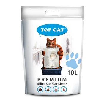 Наповнювач для котячого туалету Top Cat Premium силікагелевий 10 л
