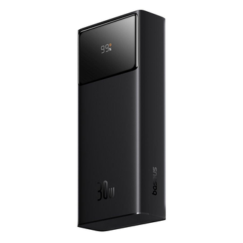 Повербанк 20000mAh 30W Baseus Star-Lord Digital Display із швидкою зарядкою (2USB/1Type-C, 30W). Black