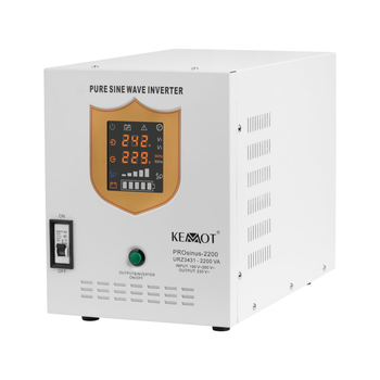Инвертор Kemot PROsinus 2200/1600W 12V 230V чистый синус