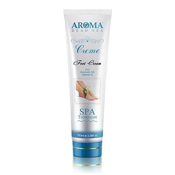 Крем для ніг з олією авокадо та вітаміном Е Aroma Dead Sea 100 мл