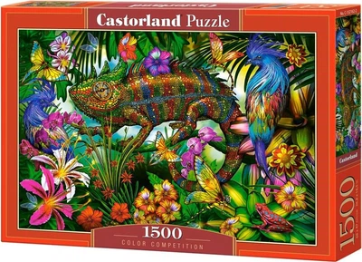 Пазл Разноцветный хамелеон 1500 деталей Castorland