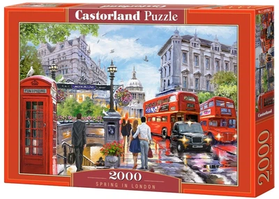 Пазл Весна в Лондоне 2000 деталей Castorland