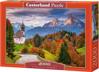 Пазл Осінь у Баварських Альпах 2000 деталей Castorland