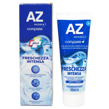 Зубная паста AZ Ricerca Complete Plus "Freschezza Intensa" 65мл