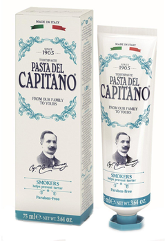 Зубная паста Pasta del Capitano 1905 Для курильщиков 75 мл