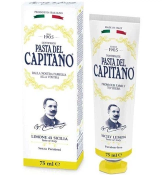 Зубная паста Pasta del Capitano 1905 Сицилійский лимон 75 мл