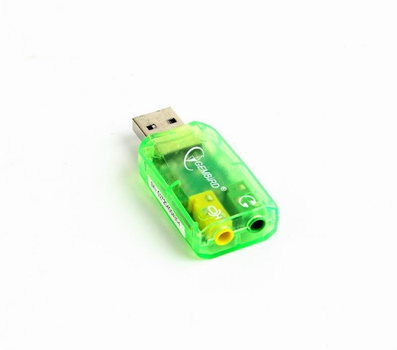 Звуковая карта Gembird SC-USB-01 Green Store