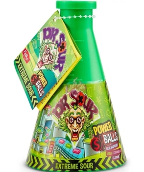 Кислі цукерки Dr. Sour Extreme Sour Power Balls 15г