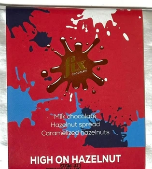 Дубайський шоколад Fix Dessert Chocolatier Chocolatie High On Hazelnut 80г