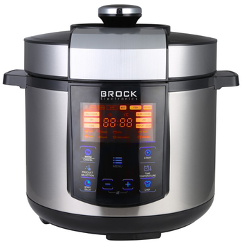 Мультиварка BROCK PMC 2006 1000Вт 6L 17 программ Silver (PMC 2006)
