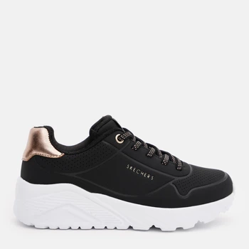 Дитячі кросівки для дівчинки Skechers Uno Lite 310384L BLK 33.5 Чорні (197976424814)