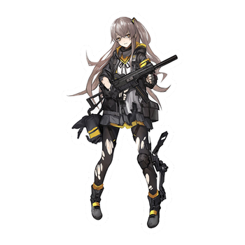 Наклейка без фону на авто, мото, ноутбук Anime girl 6. Стікер вологостійкий 10х6cm