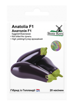 Насіння Баклажана Анатолія F1 Beste Kern 20шт