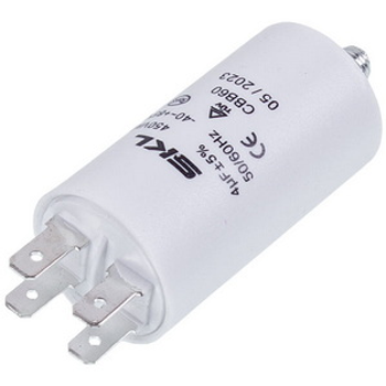 Пусковой конденсатор для стиральной машины 4uF 450V CAP507UN