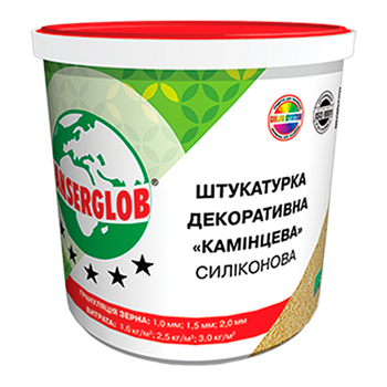 Штукатурка силиконовая Anserglob "барашек", фракция 1.0