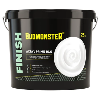 Шпаклевка акриловая BudmonsteR 10.0 ACRYL PRIME, 25 кг