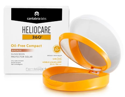 Крем для обличчя Heliocare 360° SPF 50+ Bronze сонцезахисний 10 г (8470002141452)