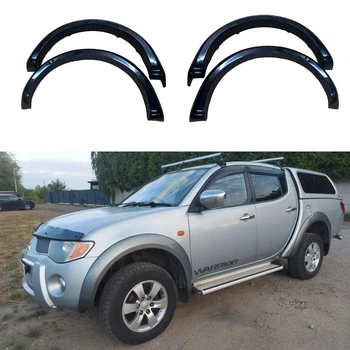 Накладки на арки Фендера Mitsubishi L200 2006-2015 склопластик черный под покраску