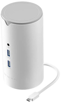 Док-станция Vention 12-in-1 USB 3.1 Type-C - HDMI/VGA/USB3.0x3/RJ45/SD/TF/TRRS3.5m/PD/DC100W (TPHWC-EU)