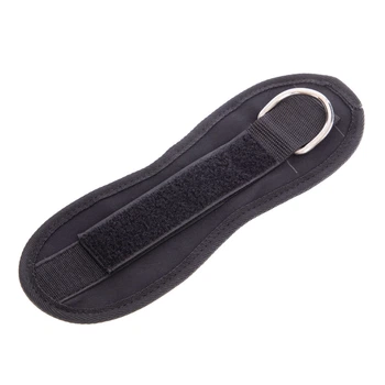 Манжет для тяги на руки и ноги 1 штука Zelart Ankle Strap TA-5169 (нейлон, металл, l-48см, черный)