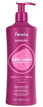 Крем уплотняющий для восстановления структуры окрашенных волоc Fanola Wonder Color Locker 480 мл.