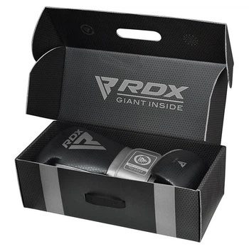 Боксерські рукавиці RDX MARK PRO SPARRING TRI LIRA 2 SILVER-12 унцій (капа в комплекті)