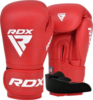 Боксерські рукавиці RDXі AS1 RED-10 унцій (капа в комплекті)