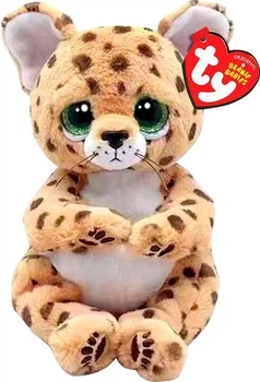 Детская мягконабивная игрушка TY Beanie Bellies Леопард Lloyd 22 см (41282)