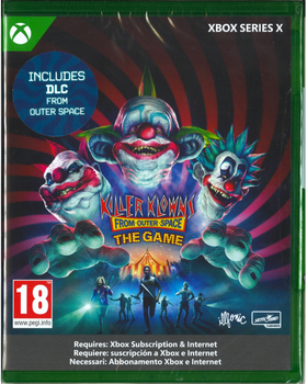 Гра XSX Killer Klowns from Outer Space: The Game (Blu-ray диск) (811949038456)