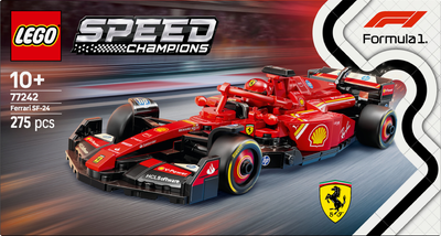 Конструктор LEGO Speed Champions Автомобиль для гонок F1 Ferrari SF-24 275 деталей (77242)