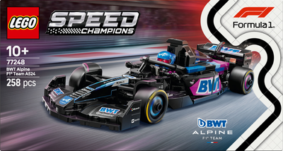Конструктор LEGO Speed Champions Автомобиль для гонок BWT Alpine F1 Team A524 258 деталей (77248)