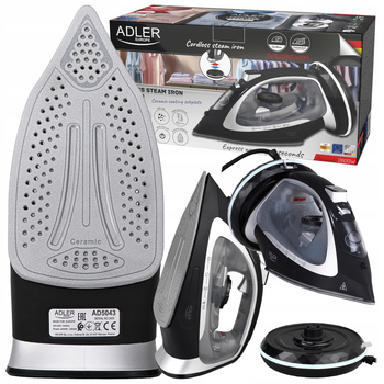 Бездротова парова праска Adler AD 5043 2800 Вт