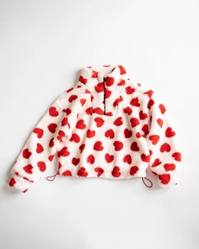 Кофта Тедді серце Alwair kids Червоний 90см 81083