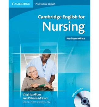 Книга Cambridge English for Nursing Pre-intermediate Student's Book with Audio CD