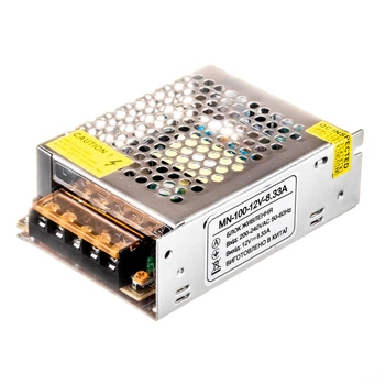 Блок живлення для LED стрічки 12V 100Вт (8.3А) негерметичний IP20 МТК electro, серія MN