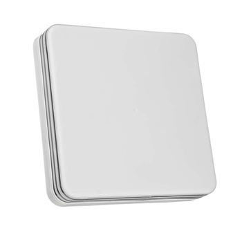 Світлодіодний світильник 18 Вт квадратний накладний 5000К IP40 Silver