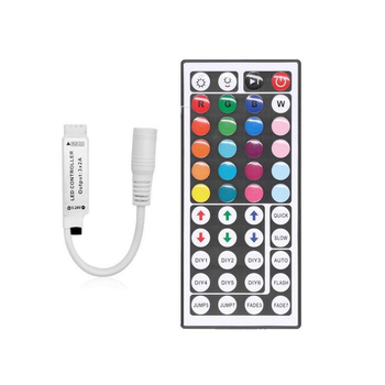 Контролер DC для RGB стрічок 5-24V з пультом 44 кнопки