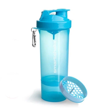 Шейкер спортивний SmartShake Slim 500ml Neon Blue 4965822
