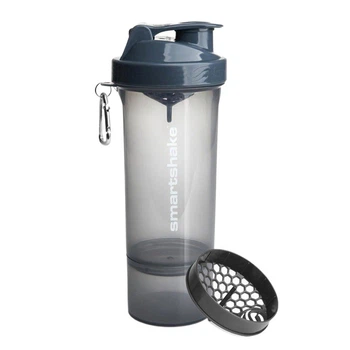 Спортивний шейкер SmartShake Slim сірий 500 мл (10252901)