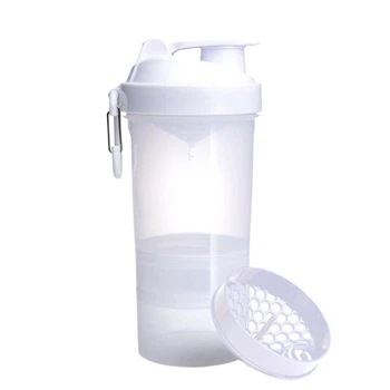 Спортивний шейкер SmartShake Original2GO білий 600 мл (10560602)