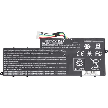 Акумулятор для ноутбуків ACER Aspire V5-122P (AC13C34) 11.55V 2640mAh