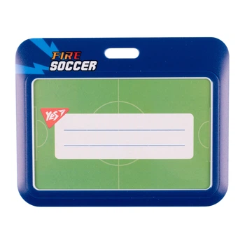 Бейдж горизонтальный YES Football 940324 10х8 см 4918600