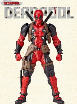 Коллекционные фигурки DeadPool подвижная игрушка Дедпул для фанатов комиксов и коллекционеров 4912708