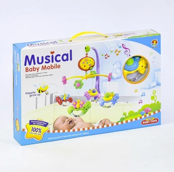 Карусель мобіль на ліжечко "Musical Baby Mobile" музичний, регулятор гучності. Multicolor (17943) 4895321