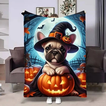 Плед 3D Halloween Dog 4198_A 17598 160х200 см 4950442
