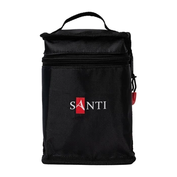Сумка для маркеров на 24 шт Santi 390707 7х11х16.5 см черная 4919564