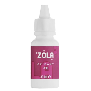 Окислювач 3% Zola Oxidant Light для фарби для брів (30 мл.)