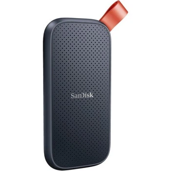 Портативний SSD накопичувач SanDisk 2TB USB 3.2 Gen 2 Type-C E30 R800MB/s чорний (SDSSDE30-2T00-G26)