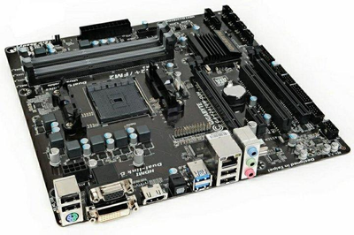 Материнская плата Socket FM2+ GIGABYTE GA-F2A78M-D3H c HDMI, USB 3.0, SATA 3 ( sFM2+, 4 СЛОТА DDR3, AMD A78 ) Б/У